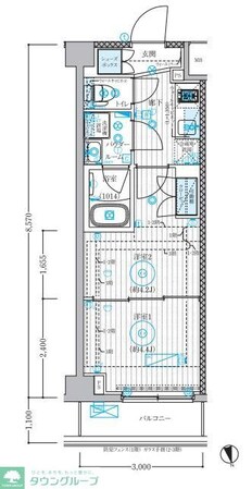 ブライズ宮崎台の物件間取画像